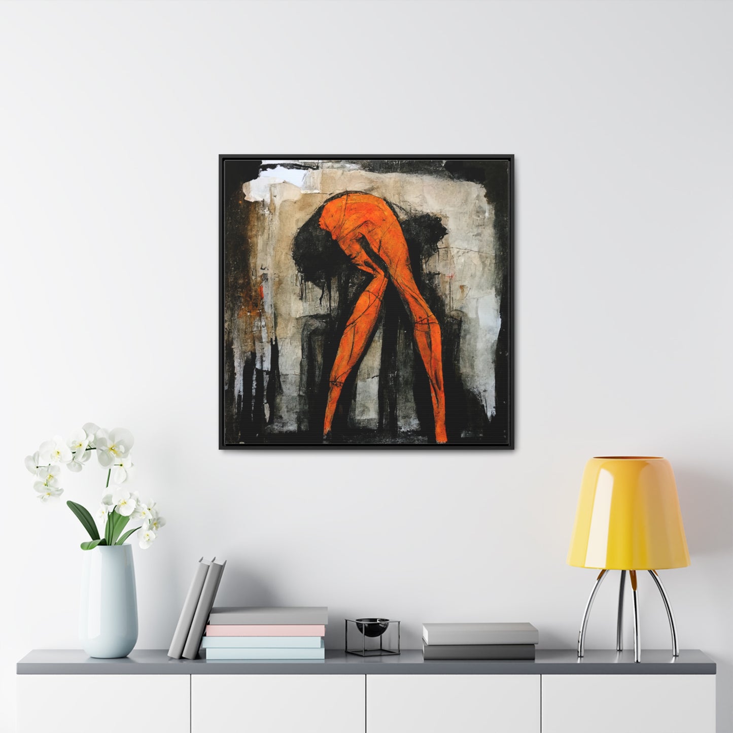 Feet and Drama 9, Valentinii, Gallery Canvas Wraps, Square Frame