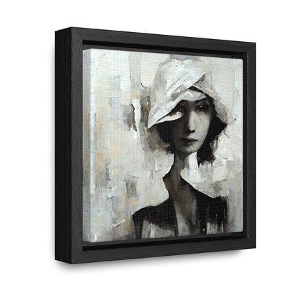 Forgotten face, Valentinii, Gallery Canvas Wraps, Square Frame