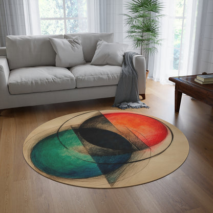 Agon 3,  Round Rug