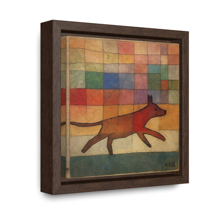 V Dog 7, Gallery Canvas Wraps, Square Frame