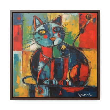 Cat 65, Gallery Canvas Wraps, Square Frame