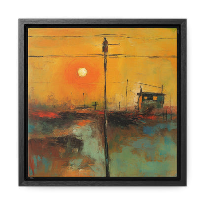 Land of the Sun 62, Valentinii, Gallery Canvas Wraps, Square Frame
