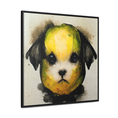 Dogs and Puppies 8, Valentinii, Gallery Canvas Wraps, Square Frame