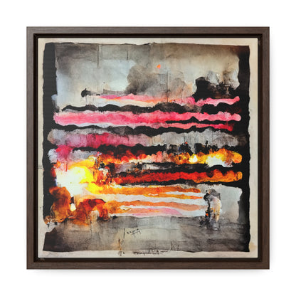 Land of the Sun 8, Valentinii, Gallery Canvas Wraps, Square Frame