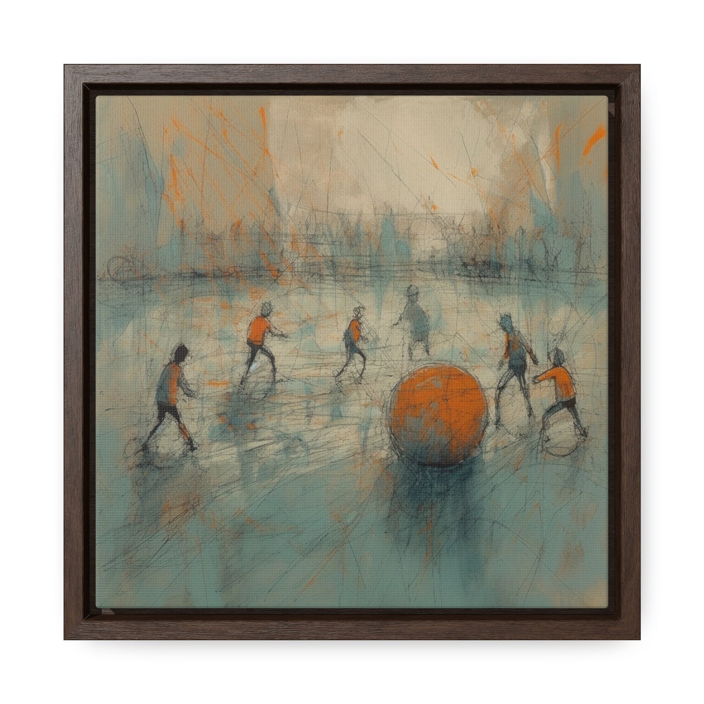 Childhood 43, Gallery Canvas Wraps, Square Frame