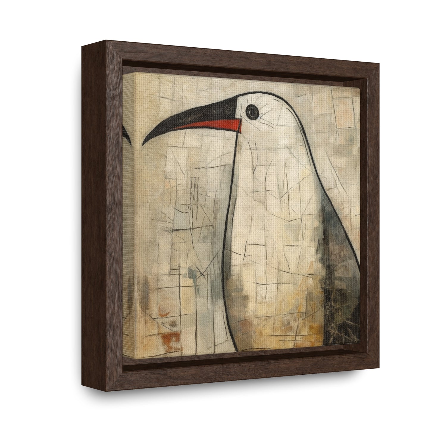 Bird 10, Gallery Canvas Wraps, Square Frame