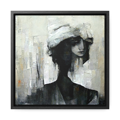 Forgotten Face 6, Valentinii, Gallery Canvas Wraps, Square Frame