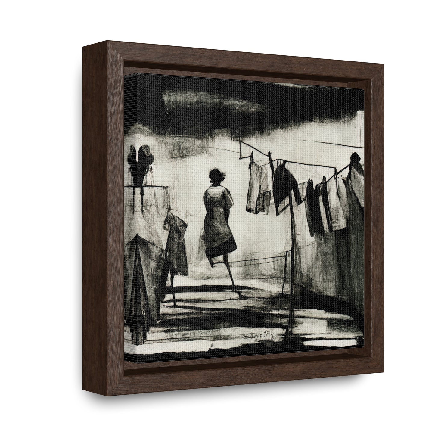 Domestic Memories 13, Valentinii, Gallery Canvas Wraps, Square Frame