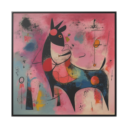 The Dreams of the Child 11, Gallery Canvas Wraps, Square Frame