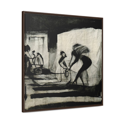Domestic Memories 47, Valentinii, Gallery Canvas Wraps, Square Frame