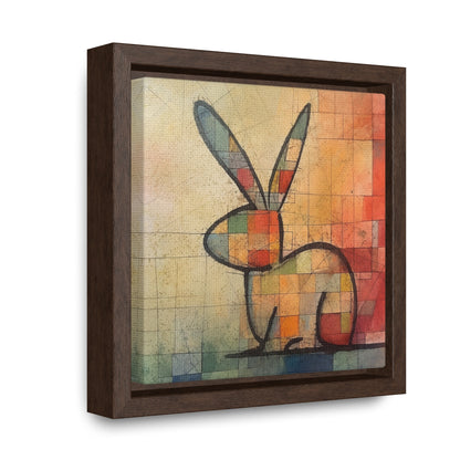 Rabbit 26, Gallery Canvas Wraps, Square Frame