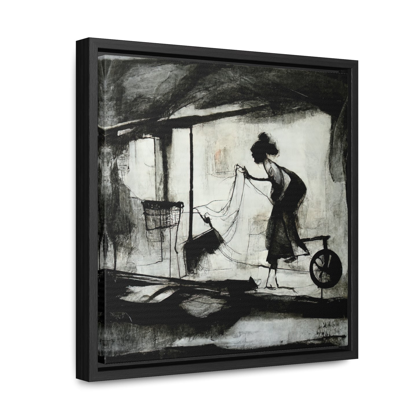 Domestic Memories 31, Valentinii, Gallery Canvas Wraps, Square Frame