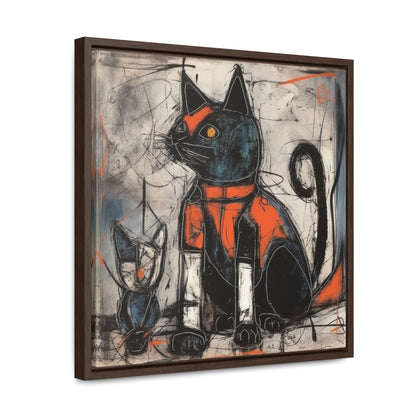 Cat 92, Gallery Canvas Wraps, Square Frame