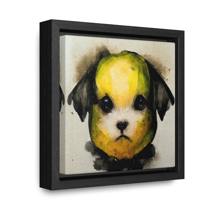 Dogs and Puppies 8, Valentinii, Gallery Canvas Wraps, Square Frame