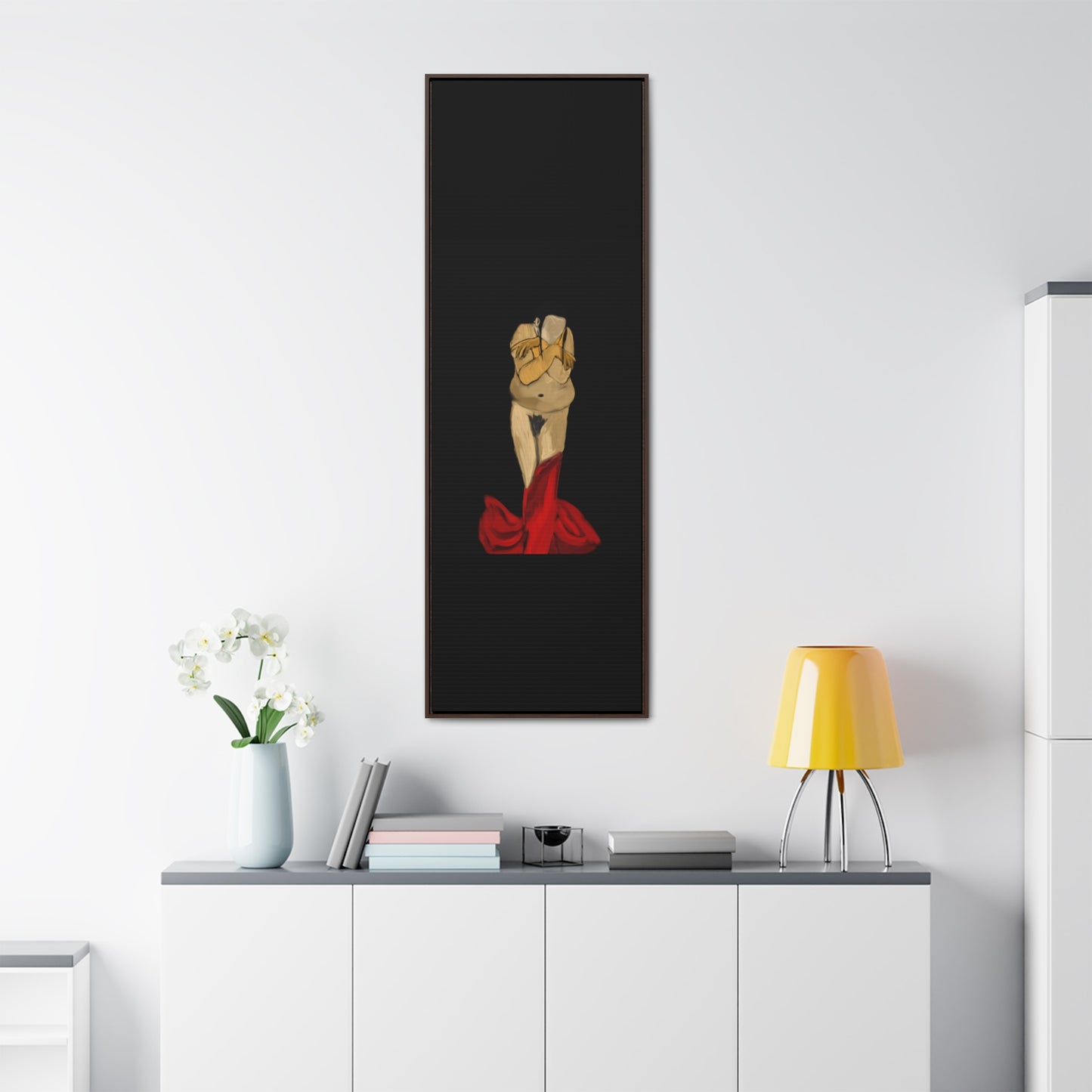 Shame, Original Eduard Pavel, Gallery Canvas Wraps, Vertical Frame