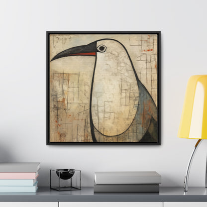 Bird 3, Gallery Canvas Wraps, Square Frame