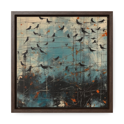 Bird 32, Gallery Canvas Wraps, Square Frame