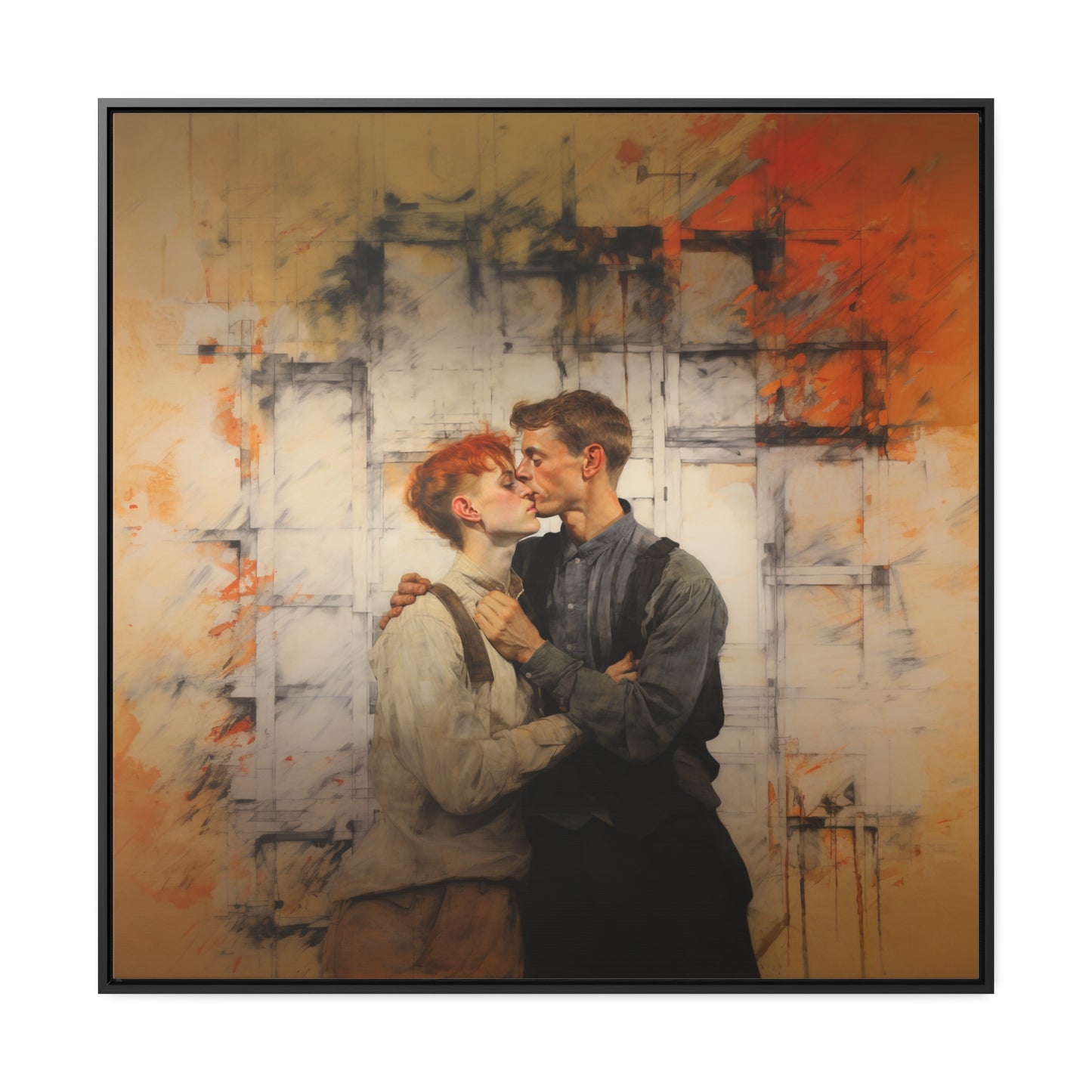 LGBT 4 , Gallery Canvas Wraps, Square Frame