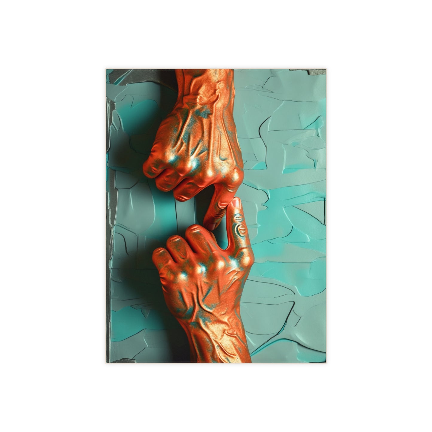 Hands 89, Ceramic Photo Tile