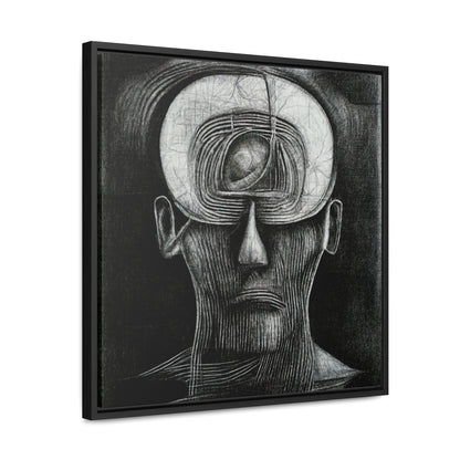 Brain 39, Valentinii, Gallery Canvas Wraps, Square Frame