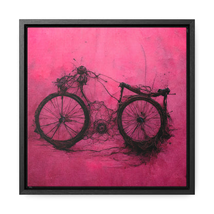 Bicycle 2, Valentinii, Gallery Canvas Wraps, Square Frame