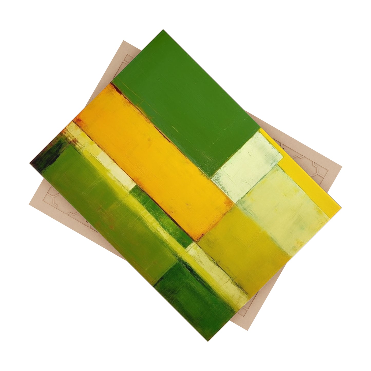 Yellow 11 , Ceramic Photo Tile