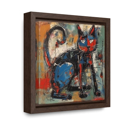 Cat 39, Gallery Canvas Wraps, Square Frame