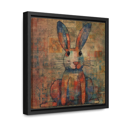 Rabbit 33, Gallery Canvas Wraps, Square Frame