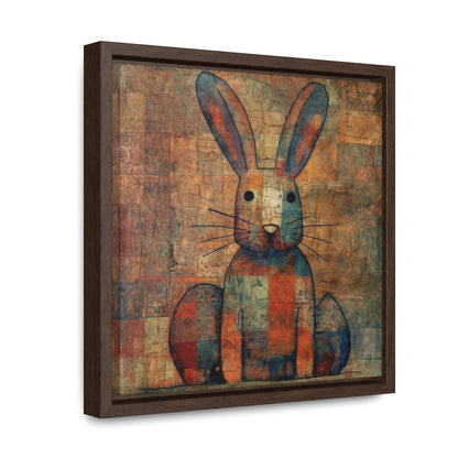 Rabbit 23, Gallery Canvas Wraps, Square Frame