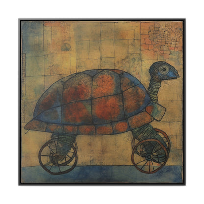 Turtle 18, Gallery Canvas Wraps, Square Frame