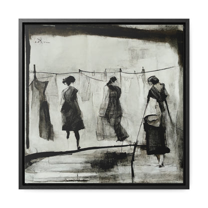 Domestic Memories 7, Valentinii, Gallery Canvas Wraps, Square Frame