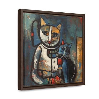 Cat 29, Gallery Canvas Wraps, Square Frame