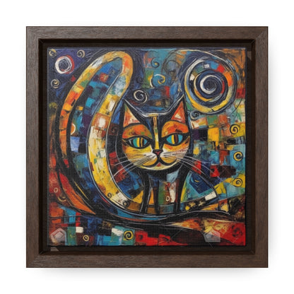 Cat 120, Gallery Canvas Wraps, Square Frame