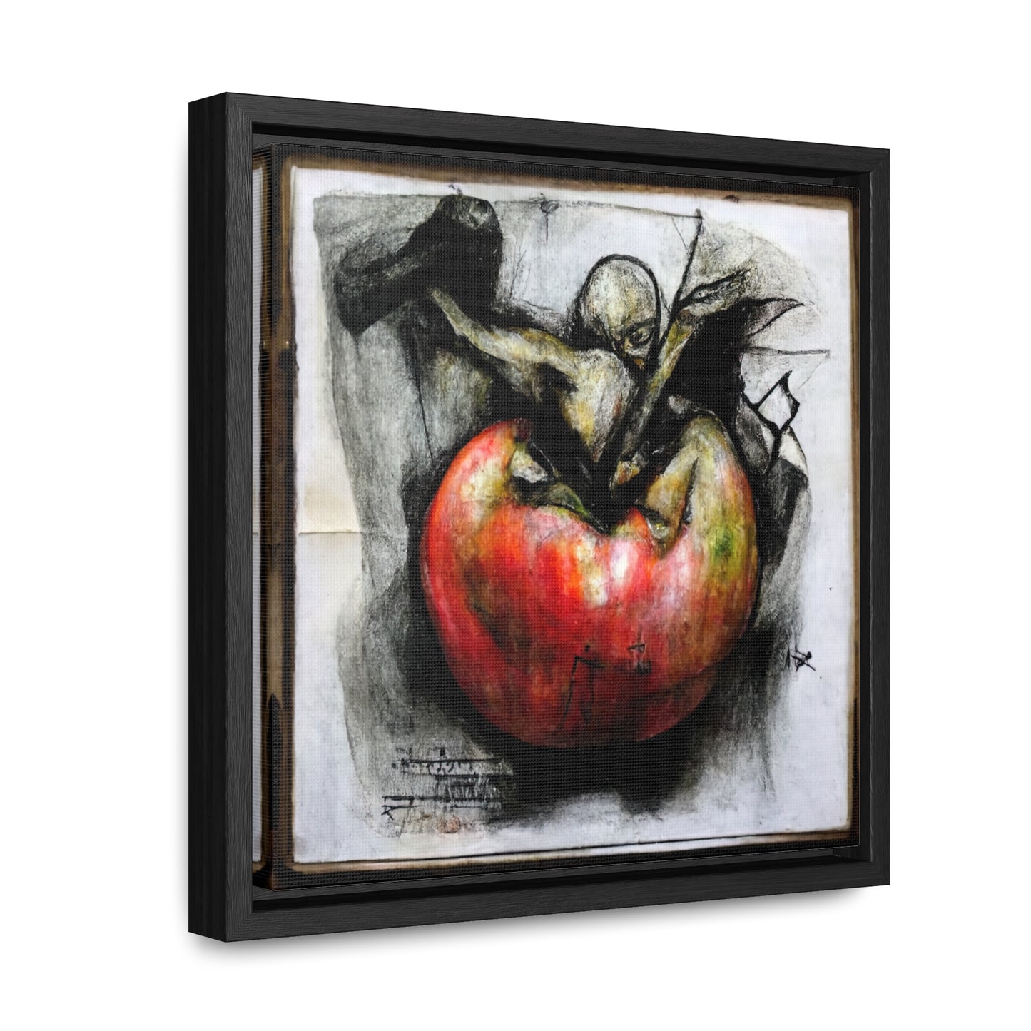 Apple 27, Valentinii, Gallery Canvas Wraps, Square Frame