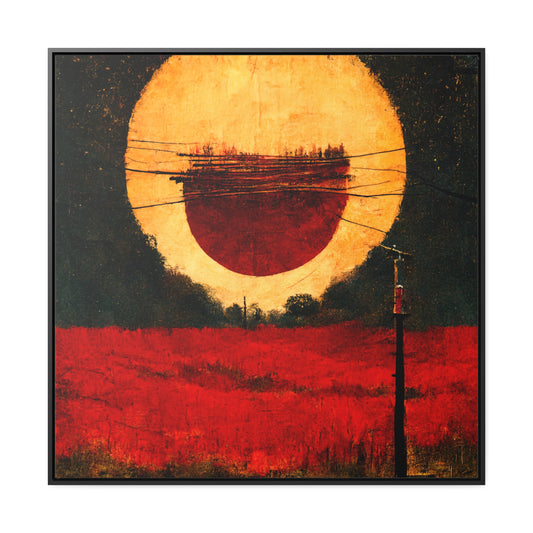 Land of the Sun 17, Valentinii, Gallery Canvas Wraps, Square Frame