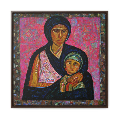 Mary and the Child 20, Valentinii, Gallery Canvas Wraps, Square Frame