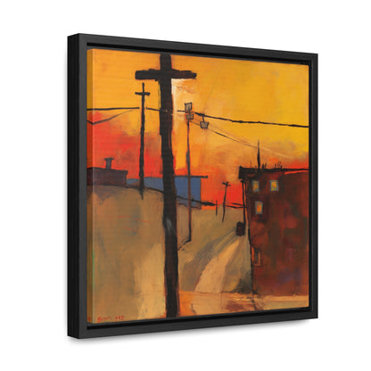 Land of the Sun 70, Valentinii, Gallery Canvas Wraps, Square Frame