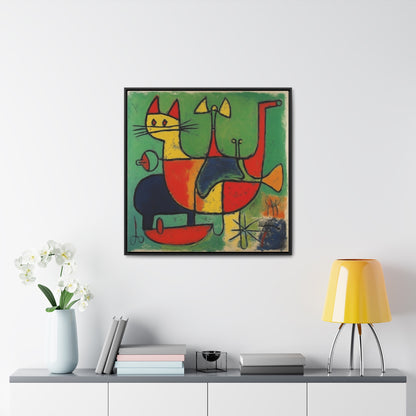 Cat 135, Gallery Canvas Wraps, Square Frame