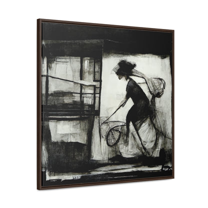 Domestic Memories 41, Valentinii, Gallery Canvas Wraps, Square Frame