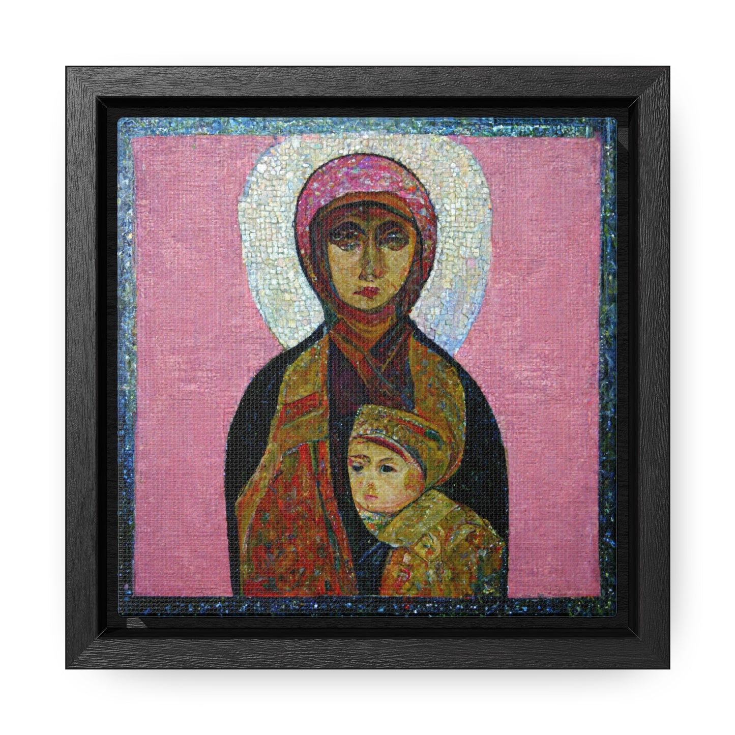 Mary and the Child 18, Valentinii, Gallery Canvas Wraps, Square Frame