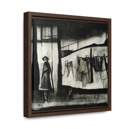 Domestic Memories 33, Valentinii, Gallery Canvas Wraps, Square Frame