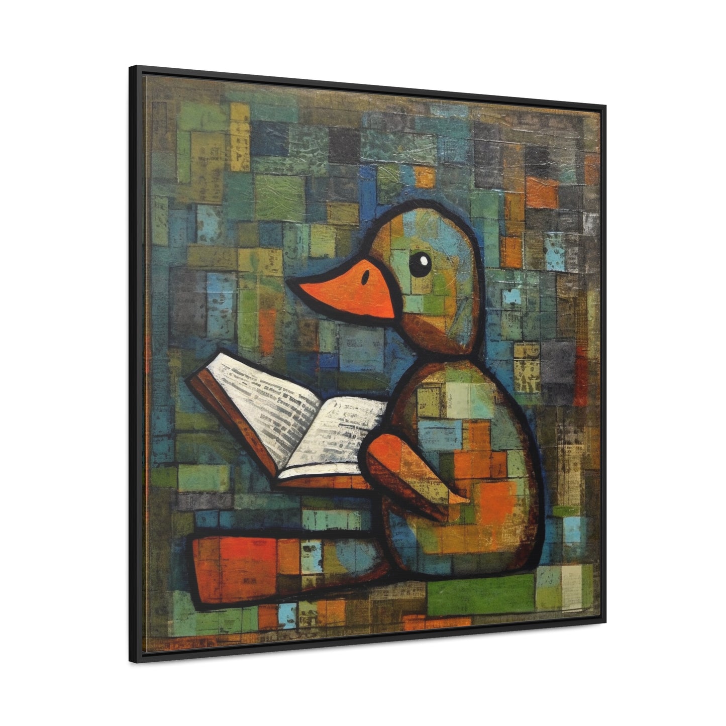 Duck 5, Gallery Canvas Wraps, Square Frame