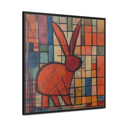 Rabbit 38, Gallery Canvas Wraps, Square Frame