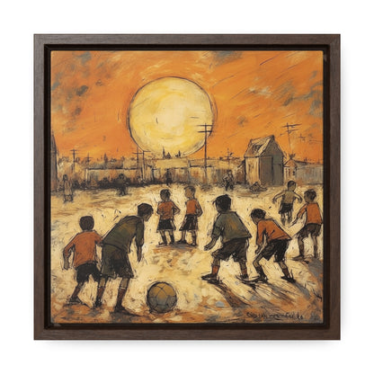 Childhood 17, Gallery Canvas Wraps, Square Frame