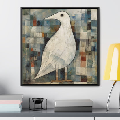 Bird 16, Gallery Canvas Wraps, Square Frame