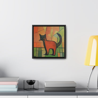 Cat 20, Gallery Canvas Wraps, Square Frame