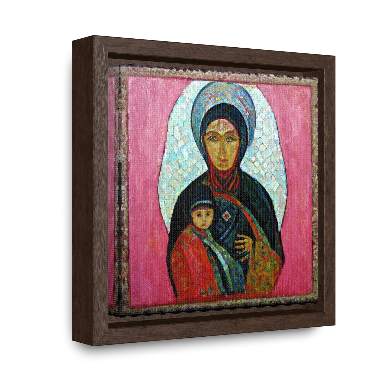 Mary and the Child 22, Valentinii, Gallery Canvas Wraps, Square Frame