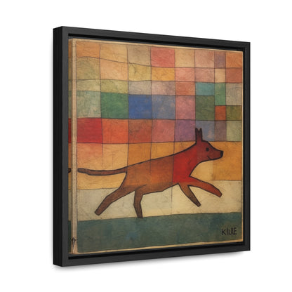 V Dog 7, Gallery Canvas Wraps, Square Frame