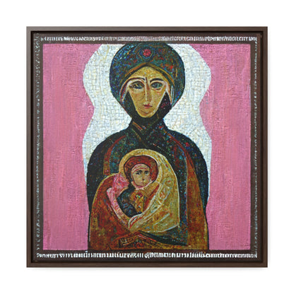 Mary and the Child 21, Valentinii, Gallery Canvas Wraps, Square Frame