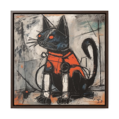 Cat 86, Gallery Canvas Wraps, Square Frame